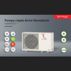 Pompa ciepła Rotenso Airmi Monoblock (White) AIMW60X1 6KW